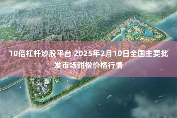 10倍杠杆炒股平台 2025年2月10日全国主要批发市场甜橙价格行情